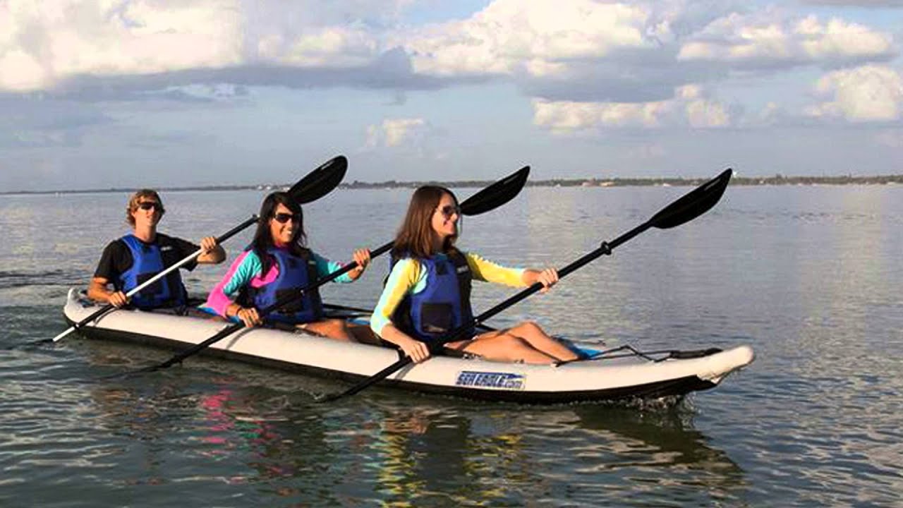 3 person inflatable kayak - 465ft fasttrack - youtube