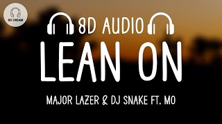 Major Lazer & DJ Snake - Lean On (8D AUDIO) ft. MØ