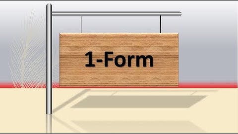 1 Form|Differential Geometry|Lecture 7|