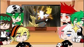 Bnha reagindo a pokemon (Lucario amv)