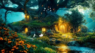 Your Secret Treehouse Magical  Forest - Music & Ambience 🌙 Sleep Music - Cleanses Anxiety, Stress