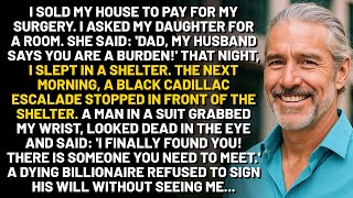 'You Are A Burden!' My Daughter Kicked Me Out After Surgery. I Slept In A Shelter. Then...