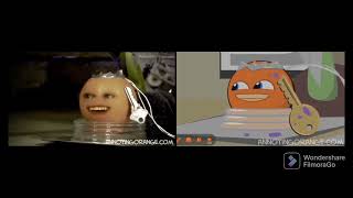 Saw Annoying Orange Vs Saw Annoying Orange 2D