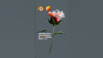 Creating Wispy Smoke & Texture Transitions in Blender & Embergen 🔥 #b3d #embergen
