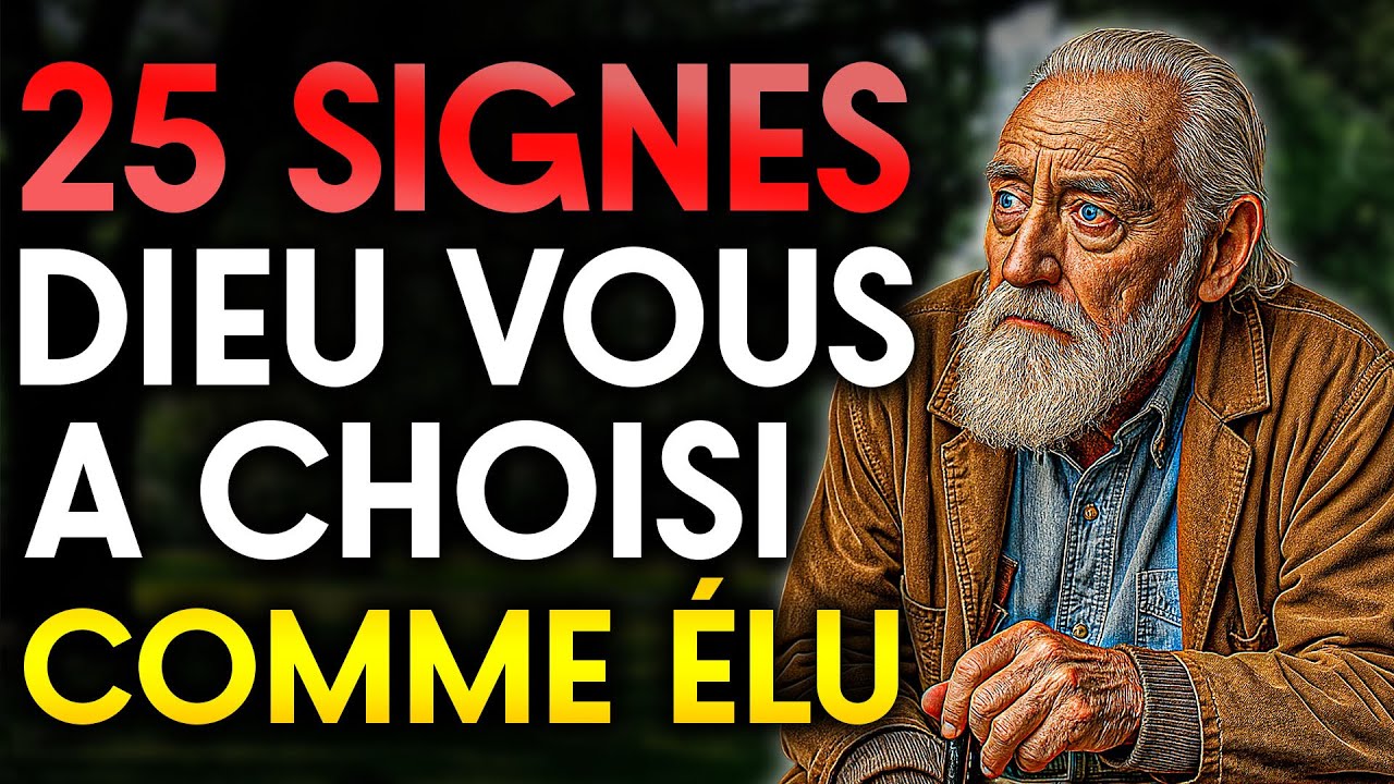 L'ÉLU : 25 SIGNES ÉVIDENTS QUE DIEU VOUS A APPELÉ OU CHOISI
