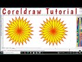 Corel Draw पर डिजाइन 🌹 का  Design कैसे करे ? How To Make design  In Corel Draw 12 #tbc #bimal