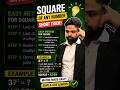 Square Trick in Seconds 🔥 | Any Number Ka Square Easily | Fast Maths Short Trick #shorts #ytshorts