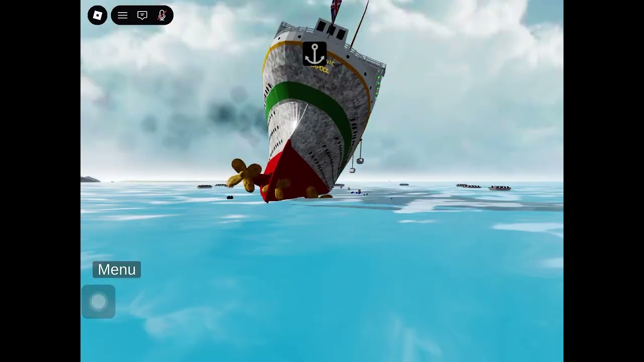 Sinking of the Britannic.