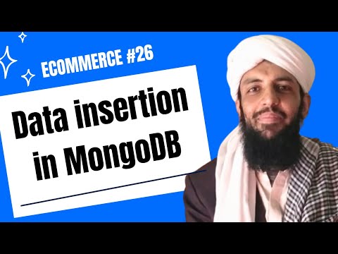 eCommerce Website | Part 26 | Inserting the data in MongoDB database