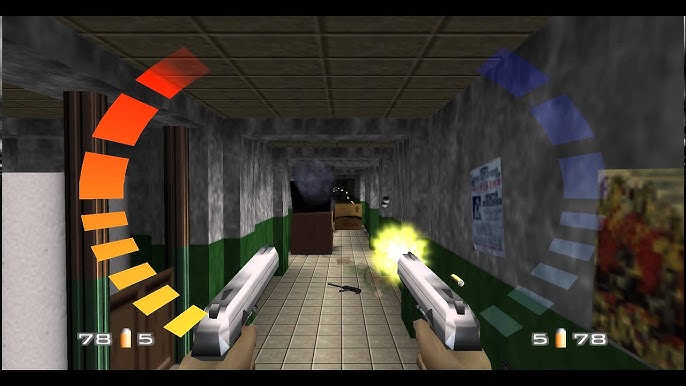 The Ak-47 in GoldenEye 007 somewhat resembles a black pencil crayon.