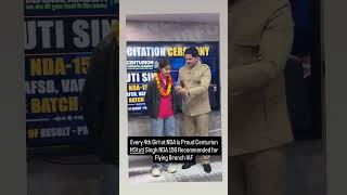 When Dedication Meets Right Guidance—Success Happens✈️Stuti Singh | NDA 156Flying Branch Recommended