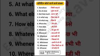 Daily Use Words | English Word Meaning Practice | #wordmeaning #short #shortsfeed #shorts