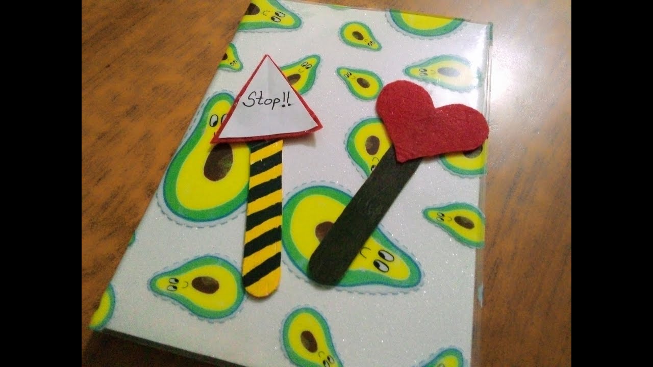 DIY Icecream stick bookmark Pearl Purple YouTube