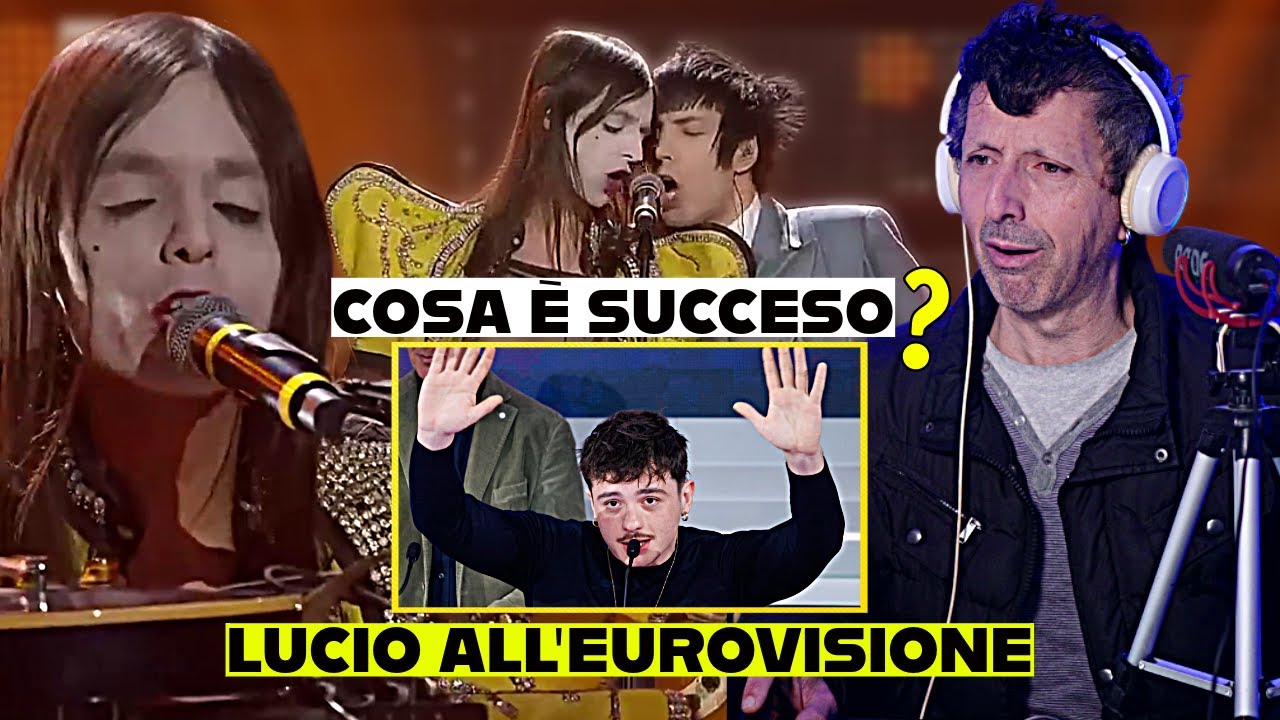 LUCIO CORSI SERÁ EL REPRESENTANTE DE ITALIA EN EUROVISIÓN | VOLEVO ESSERE UN DURO | REACCIÓN