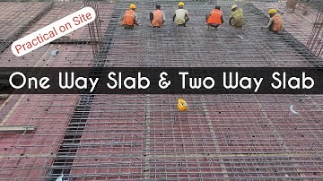 Difference Between One way & Two way slab I Practical on site