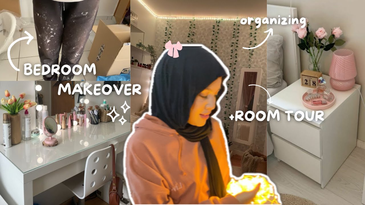 ROOM MAKEOVER🏠|👚👛خديت فراش جديد و بدلت ديكور