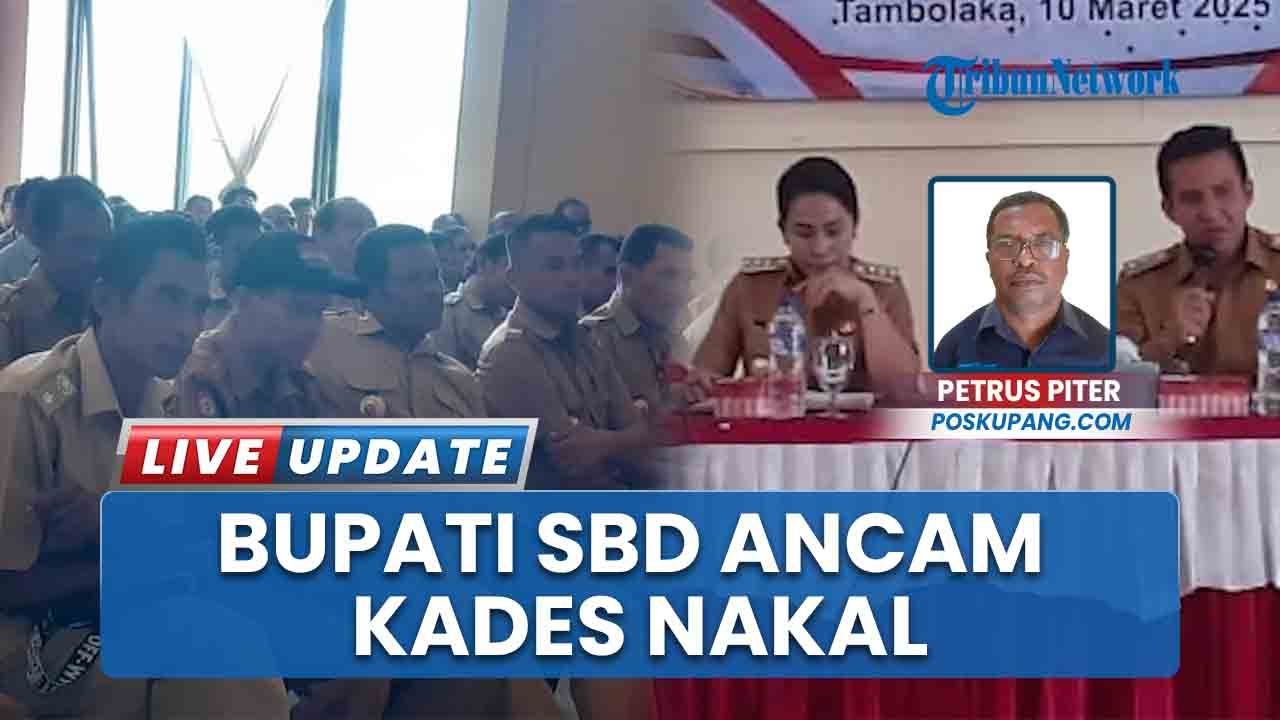 Banyak Desa Bermasalah, Bupati SBD Ancam Proses Hukum Kades yang Selewengkan Dana Desa