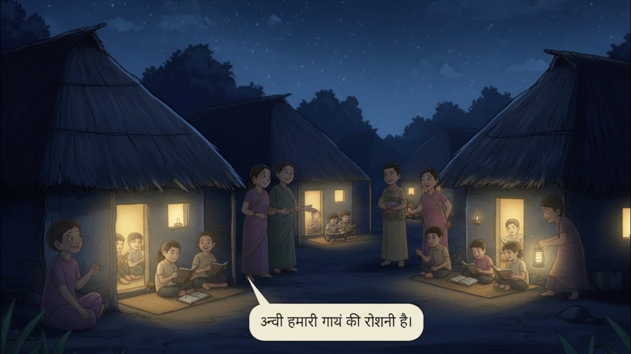 गांव में पहली बार जली रोशनी | अंधेरे से उजाले तक: सोलर चमत्कार | A Young Girl’s Solar Miracle |Story