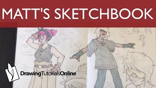 Matt's Sketchbook from Room 1002f