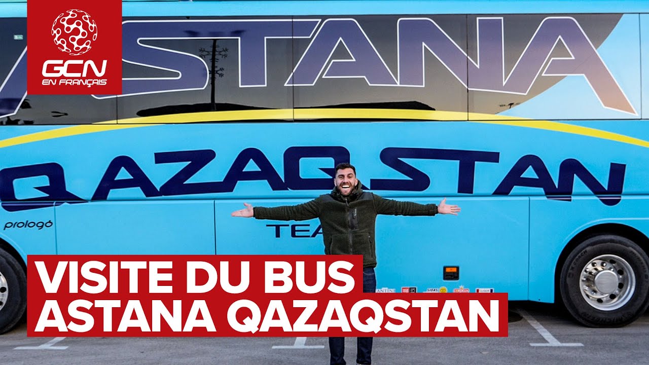 Découvrez le bus de l'équipe cycliste Astana Qazaqstan !