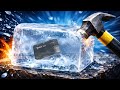 Extreme Stress Test: Flashlight Frozen in Ice and Smashed