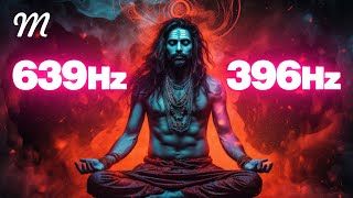 OM Chanting 639 Hz • CLEANSE NEGATIVE ENERGY with Tibetan Singing Bowls Music • Deep Healing
