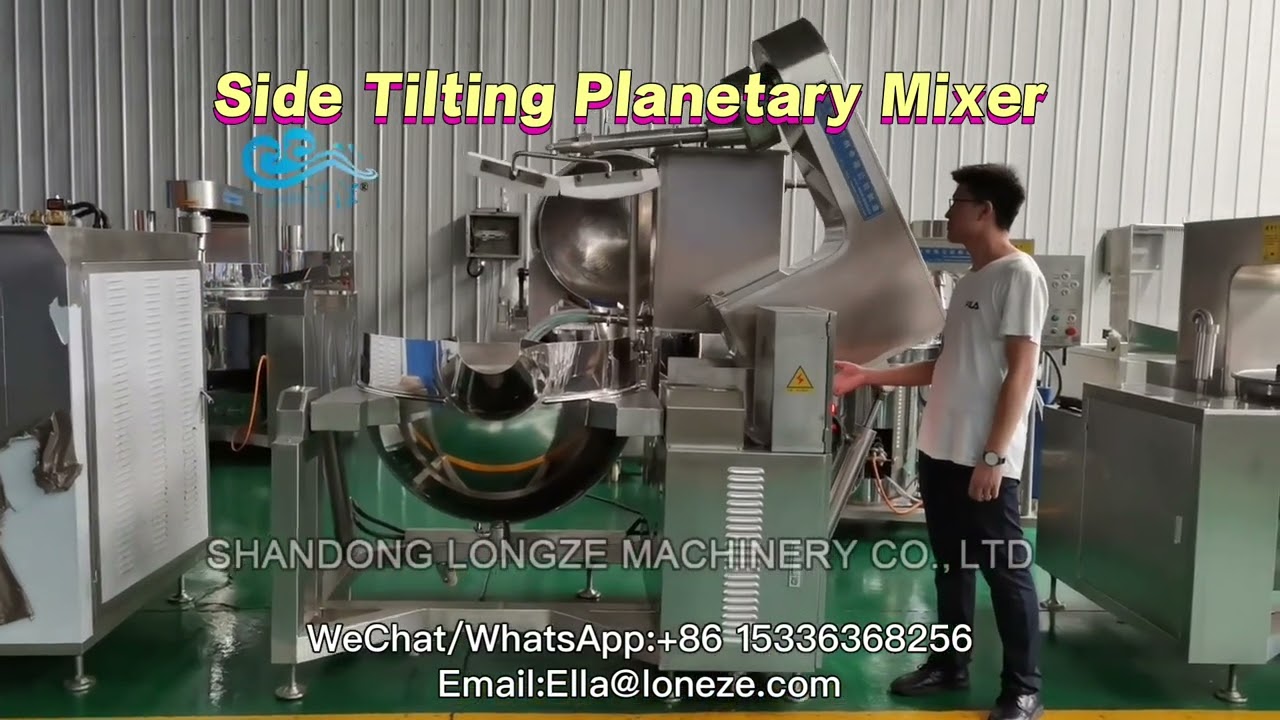 Automatic Side Tilting Planetary Mixer