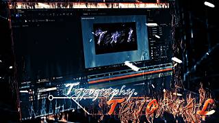 Typography Text Effects + Thumbnail Tutorial - After FX25