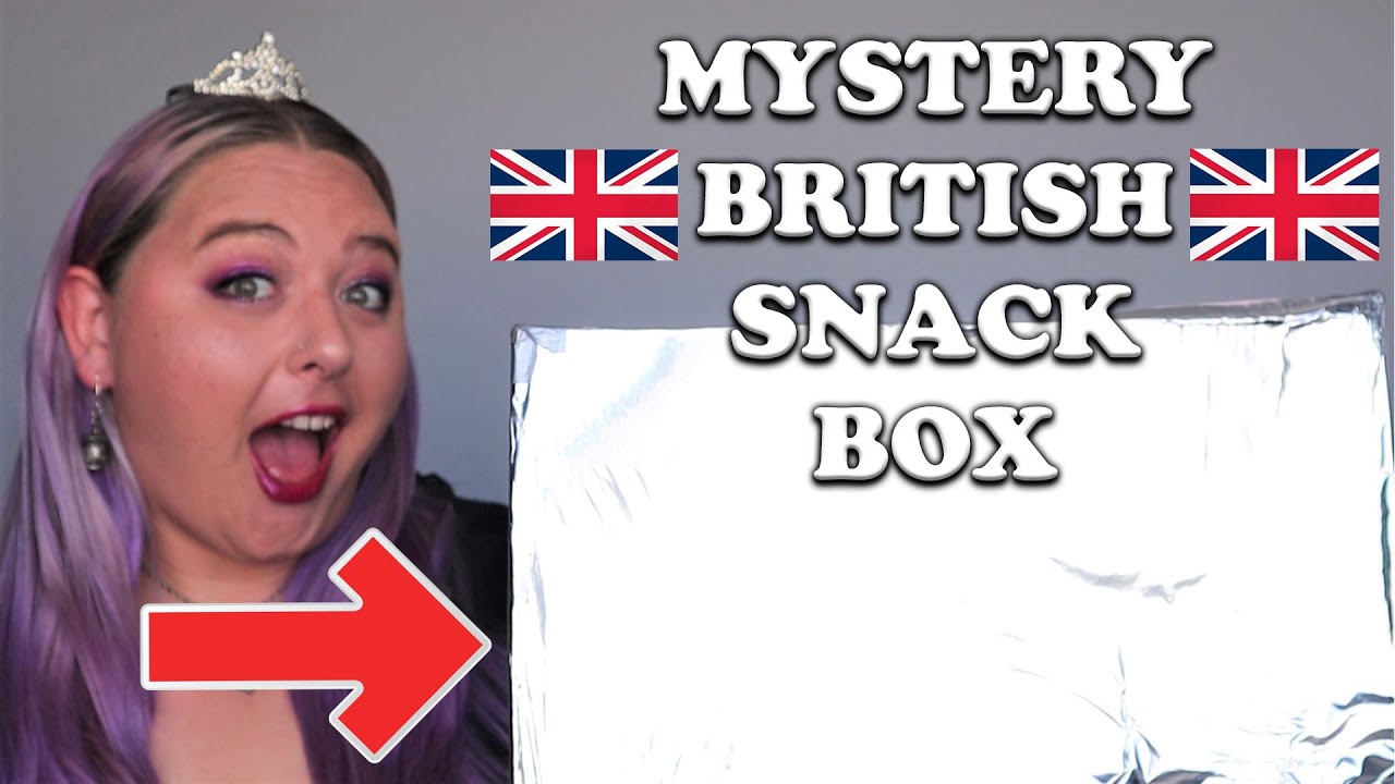 Unboxing A Mystery British Snack Box
