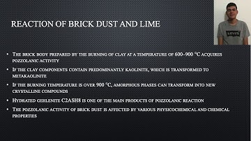 pozzolanic properties of brick powder and their effectes on the properties of modified lime mortars