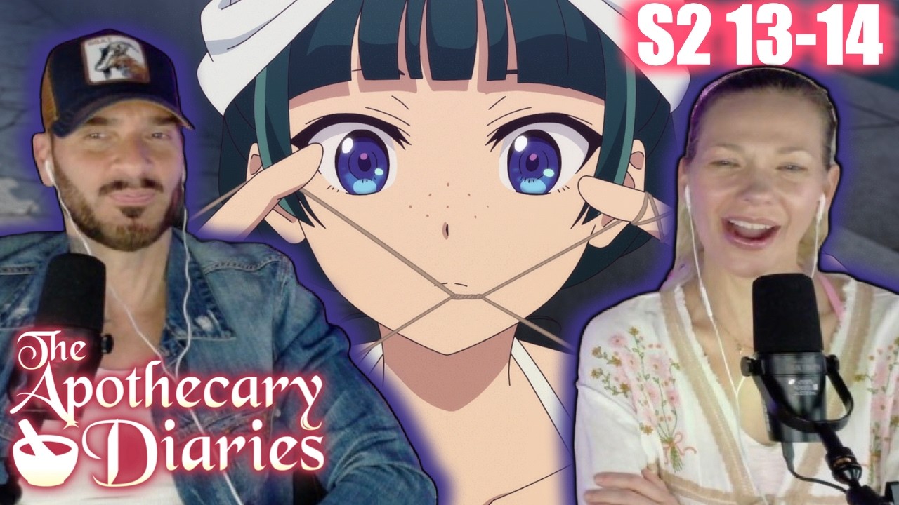 The Baths! | The Apothecary Diaries S2 Ep 13-14 REACTION 薬屋のひとりごと