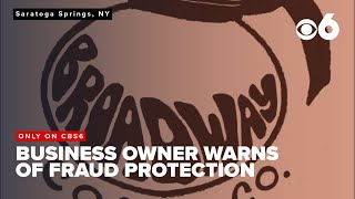 ONLY ON CBS6 Spa City business owner warns of fraud protection gap after account drained