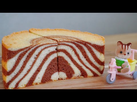Zebra Chiffon Cake