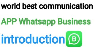 About communication app, WhatsApp business, full introduction in English screenshot 5