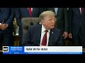 President Trump warns Russia, China against providing weapons to Iran