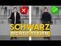 So Stylst Du Schwarz Die Besten Tipps Und Outfits Für Männer
