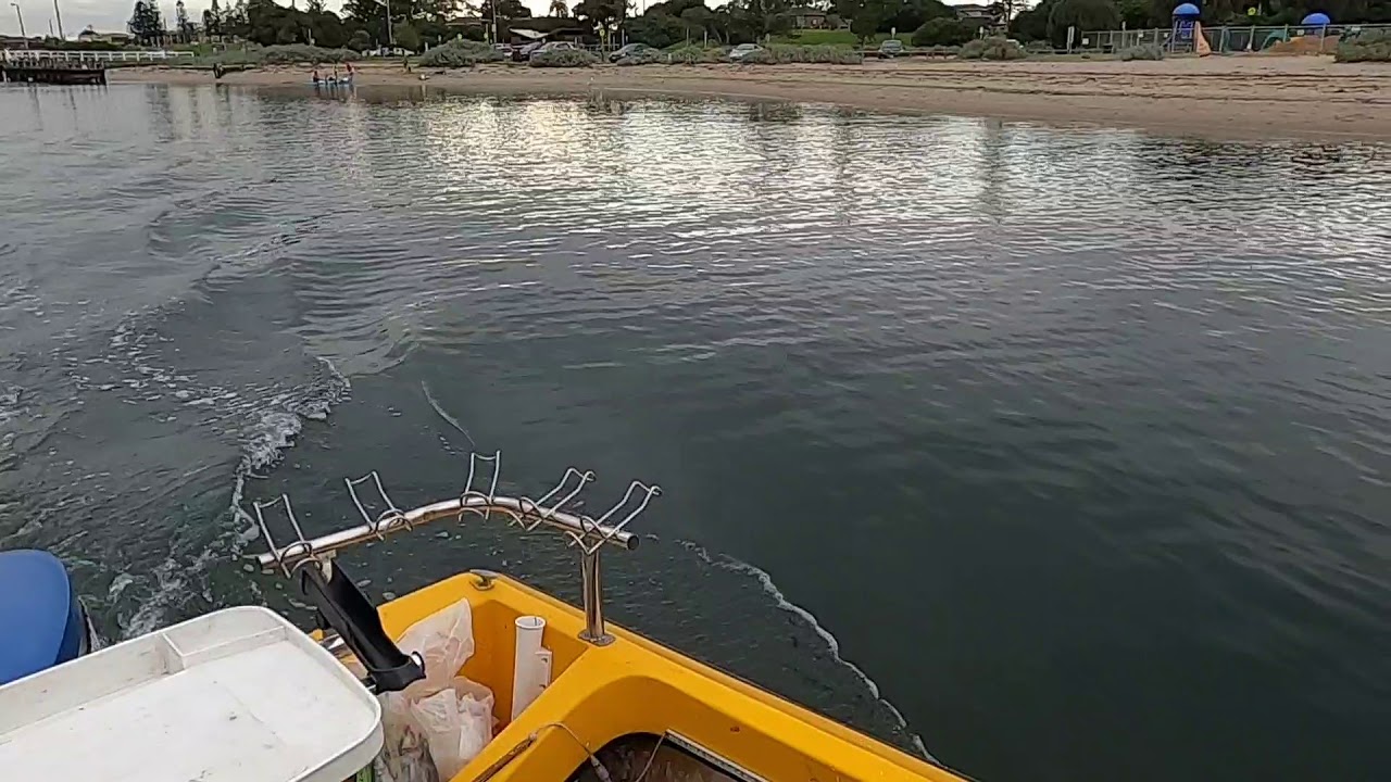 Fishing in port phillip bay YouTube