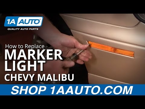 How to Replace Marker Light & Bulb 97-03 Chevy Malibu
