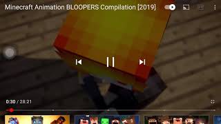 Minecraft Animation BLOOPERS Compilation [2019]