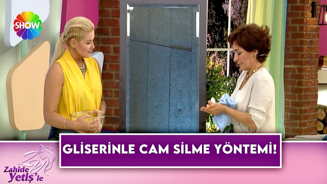 Meltem Açıkel'den aynanızı pırıl pırıl yapmanın pratik yolu!