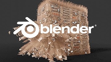 building destruction simulation in blender (tutorial)