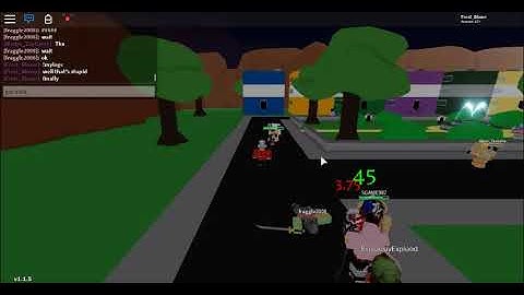 someone hacking at a bizarre day