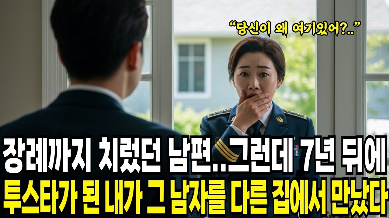 장례까지 치렀던 남편… 7년 뒤, 투스타 장군이 된 내가 그 남자를 다른 여자의 집에서 발견했습니다