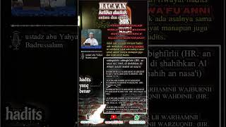 BACAAN SAAT DUDUK ANTARA 2 SUJUD YANG BENAR.ustadz abu Yahya Badrussalam