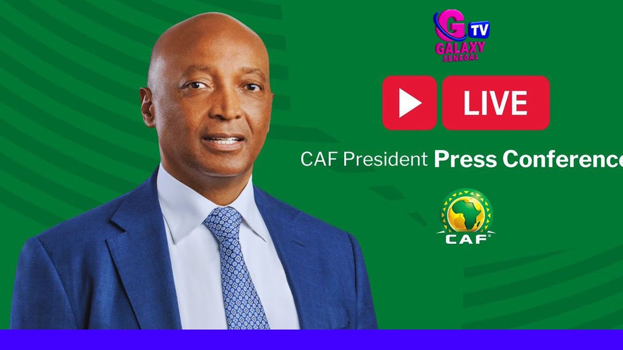 CAN MAROC 2025 : LE PRÉSIDENT DE LA CAF, DR PATRICE MOTSEPE, FACE À LA PRESSE