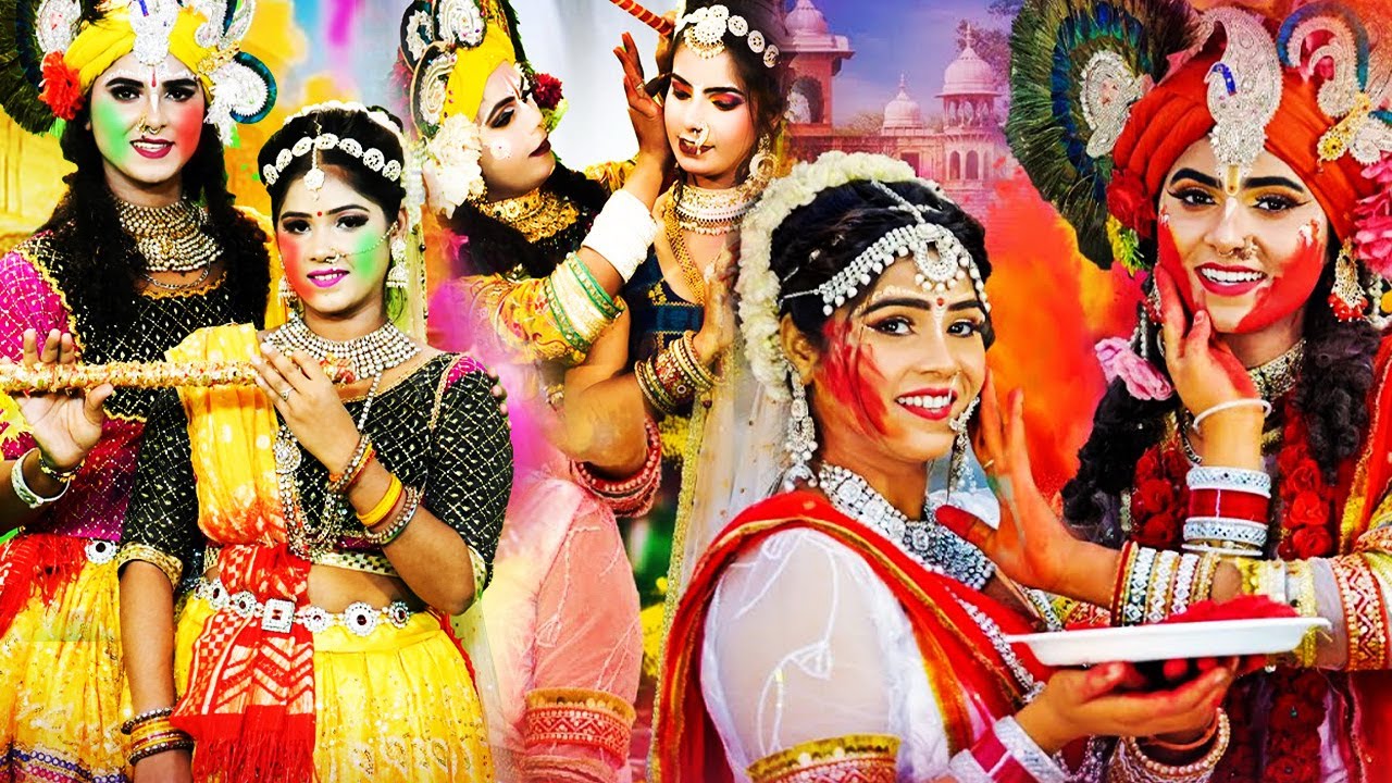 🌸 Radha Krishna DJ Jhanki Dance 2026 | Live Holi Special Jhanki | Shyam Rang Mein Rang Gaye