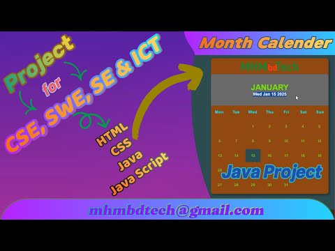 Month Calender with JavaScript
