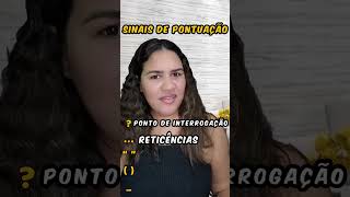 Sinais de Pontuação | Português para Estrangeiros  #shorts