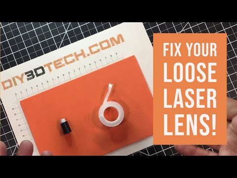 Ortur Laser  -  Fixing a Loose Laser Lens (The Easy Way)!