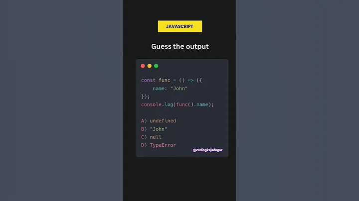 JavaScript Interview Questions: HOW TO ANSWER #javascriptinterview #javascript #shorts